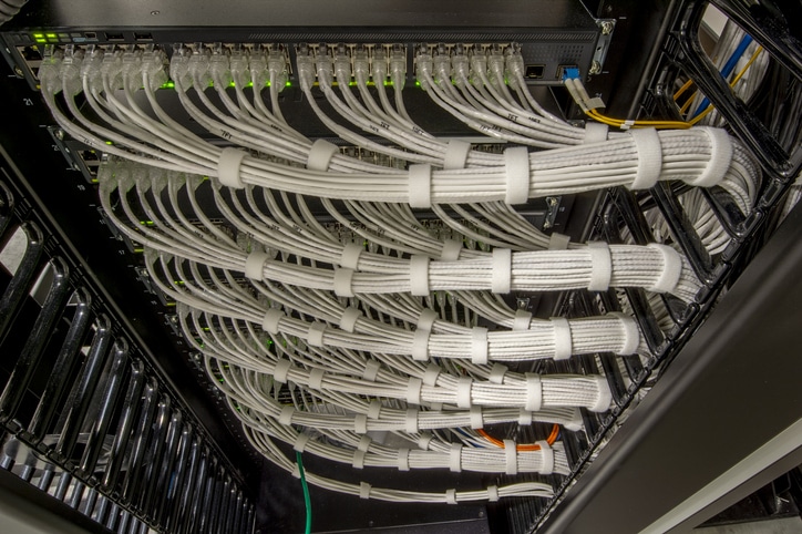 Cat6 cabling in a data center