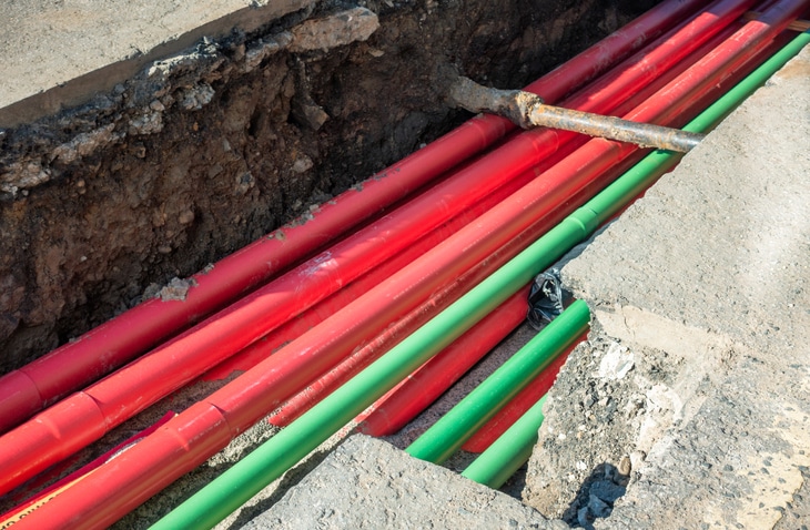 Underground utility construction and pipeline construction.